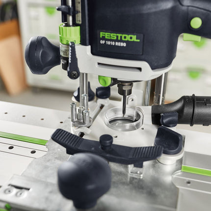 Rail de guidage Festool FS 1400/2-LR 32 (496939) pour scies circulaires portatives, défonceuses avec adaptateur, scies sauteuses avec adaptateur, DSC-AG 125, DSC-AG 230