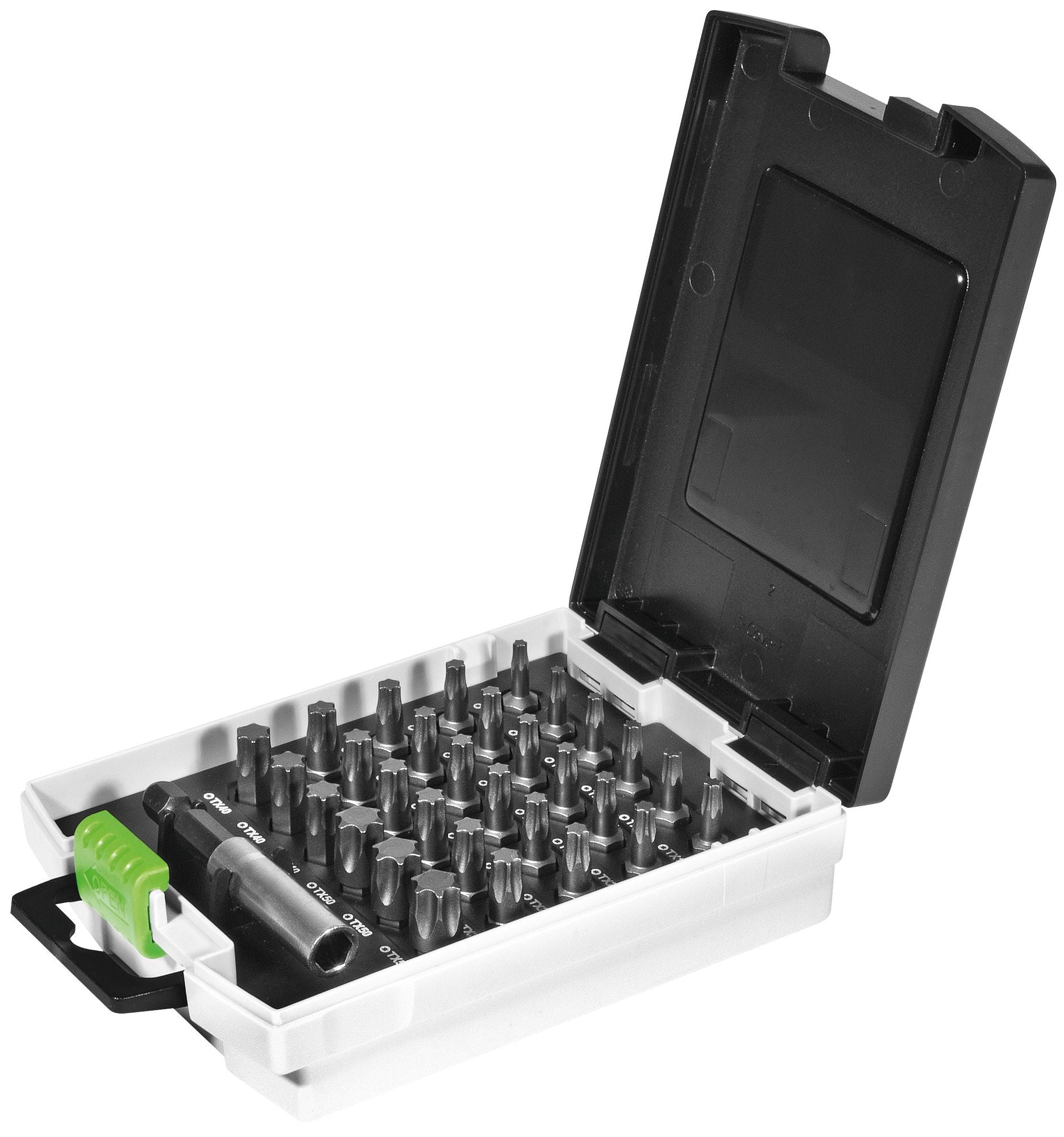 Festool TX 10 50 BH SORT 31x Bitkassette 769137 fuer Festool Akku Bohrschrauber und Akku Schlagbohrschrauber mit FastFix Aufnahme und Werkzeugfutter WH CE CENTROTEC 0 - toolbrothers