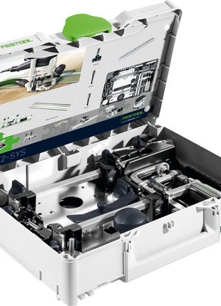 Kit de perçage de rangées de trous Festool LR 32-SYS (576799) pour OF 900, OF 1000, OF 1010, OF 1010 R, OF 1400 dans le système de rangées de trous FS-LR 32