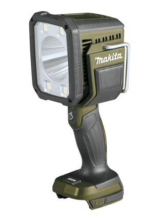 Makita DML 812 ST Akku Handstrahler 18 V 1250 lm LED Olive Grün Outdoor Adventure Sonderedition + 2x Akku 5,0 Ah + Ladegerät