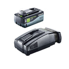 Festool 18V 1x8,0/SCA16 Kit énergie 1x batterie 18 V 8,0 Ah ( 577323 ) + chargeur ( 576953 )
