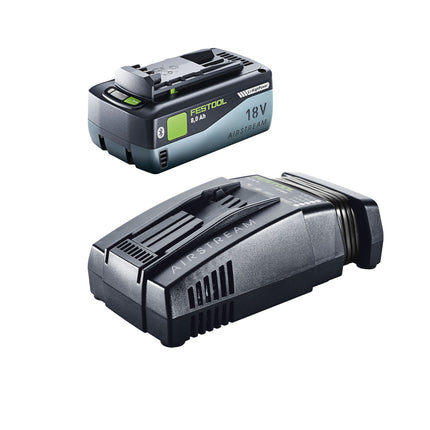 Festool 18V 1x8,0/SCA16 Kit énergie 1x batterie 18 V 8,0 Ah ( 577323 ) + chargeur ( 576953 )