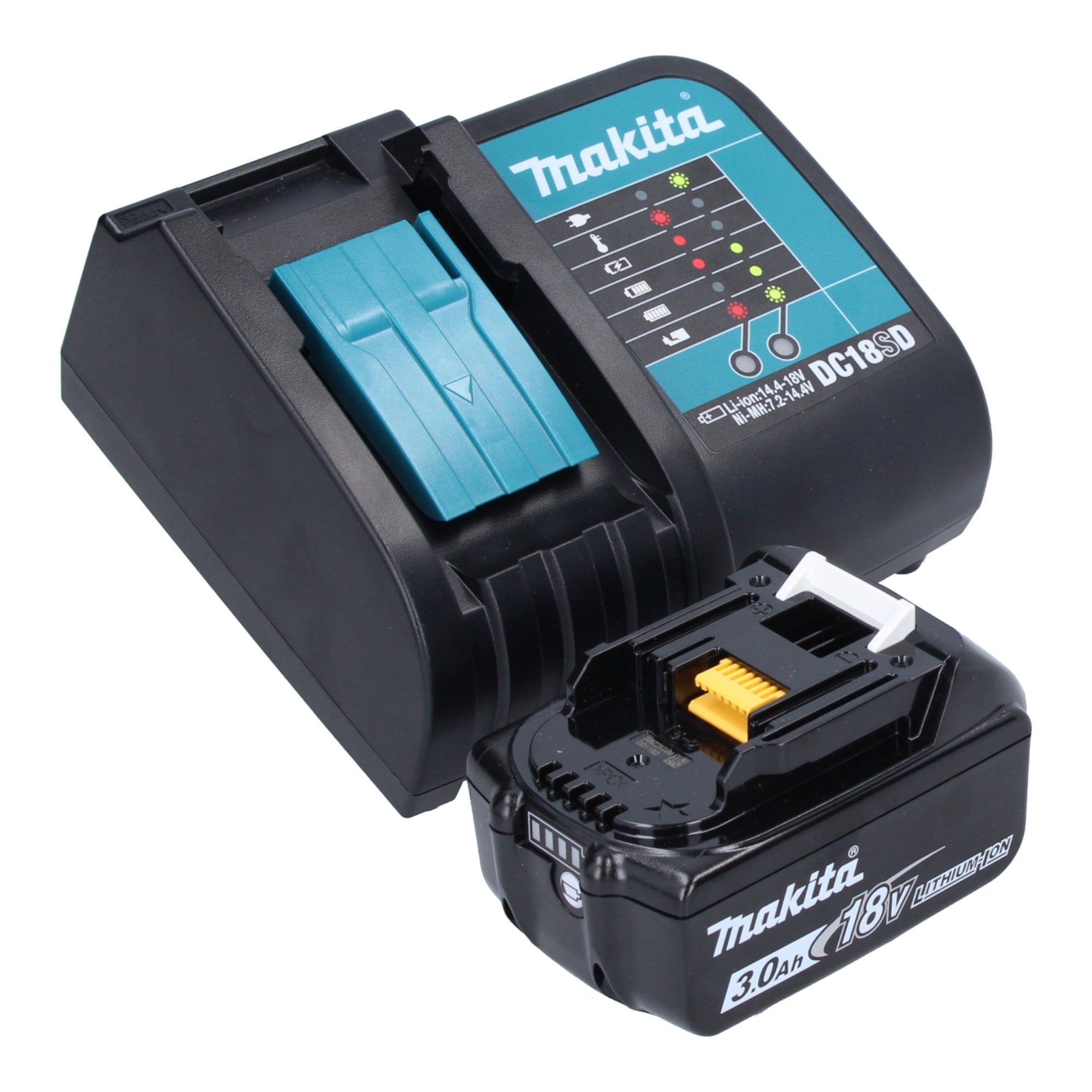 Makita DCL 182 SF1 B Akku Staubsauger 18 V Schwarz 1x Akku 3 0 Ah Ladegeraet 3 - toolbrothers