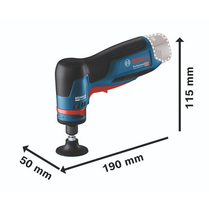 Bosch GWG 12V-50 S Professional Meuleuse droite sans fil 12 V 6 mm Brushless Solo ( 06013A7000 ) - sans batterie, sans chargeur