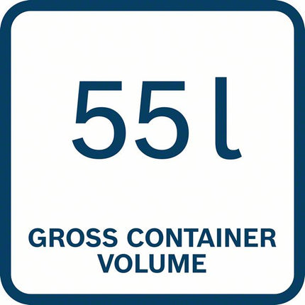 Bosch GAS 55 M AFC Aspirateur eau et poussière professionnel 1200 W 55 l Classe de poussière M ( 06019C3300 )