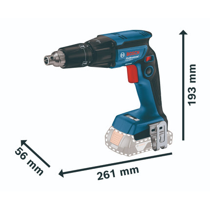 Bosch GTB 18V-45 Professional Visseuse pour cloisons sèches sans fil 18 V 6 Nm Brushless ( 06019K7002 ) + 2x batterie ProCORE 4,0 Ah + chargeur + L-Boxx