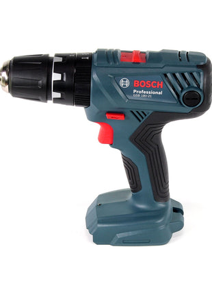 Bosch Professional GSB 18V-21 Akku Schlagbohrschrauber 18V 55Nm + 2x Akku 2,0Ah + Schnellladegerät + L-Boxx - Toolbrothers