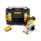 Dewalt DCS 373 NT Akku Metall Kreissäge 18 V 140 mm + 1x Akku 4,0 Ah + Sägeblatt + TSTAK - ohne Ladegerät - Toolbrothers