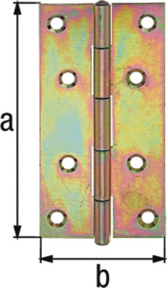 GAH hinge height 38 mm width 26 mm ( 3000200471 )