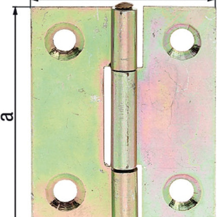 GAH Charnière hauteur 63 mm largeur 43 mm ( 3000200479 )