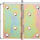 Charnière GAH hauteur 38 mm largeur 38 mm (3000200484)
