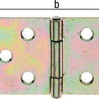 GAH Charnière hauteur 30 mm largeur 47 mm ( 3000200490 )