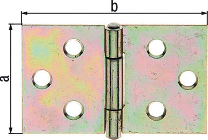 GAH Charnière hauteur 30 mm largeur 47 mm ( 3000200490 )