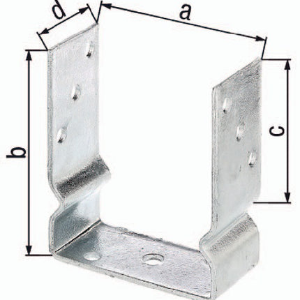 GAH Poutre pour poteau en U ETA-10/0210 101x150x100x60mm ( 3000200724 )