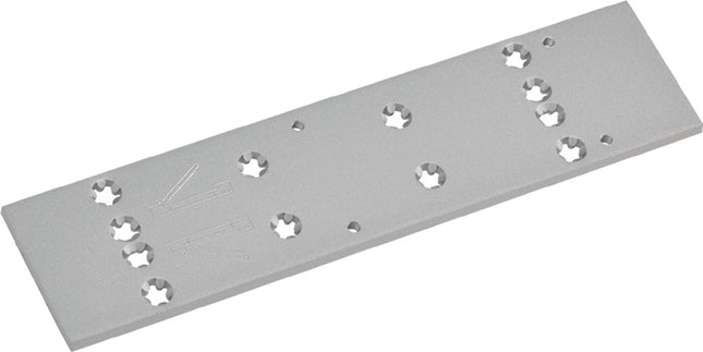 DORMAKABA plaque de montage argent (3000207073)
