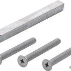 HOPPE kit de fixation D/D quick pin 2210/3310 sets de protection de poignée 8 x 120 mm (3000209200)