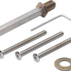 Kit de fixation HOPPE K/G quick pin 2410/3410 sets de protection interchangeables 8 x 95 mm (3000209249)