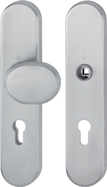 HOPPE Garniture de protection E86G/3331/3310 acier inoxydable F69 ( 3000209779 )