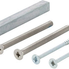 Kit de montage HOPPE Sertos® GG-WC 50-55 mm M5 x 65 + 4,0 x 60 (3000209941)