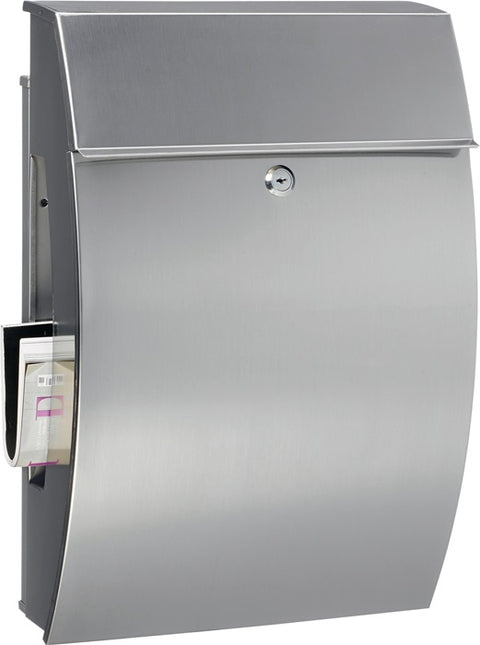 BURG-WÄCHTER Boîte aux lettres Hamburg 3815 Ni hauteur 478 mm largeur 322 mm profondeur 152 mm ( 3000253466 )