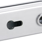 HERMAT Serrure de porte en verre 6013 PZ - Venezia acier inoxydable mat ( 3000253940 )