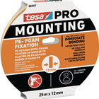 TESA ruban de montage Mounting PRO PE fixation 66957 blanc (3000265493)
