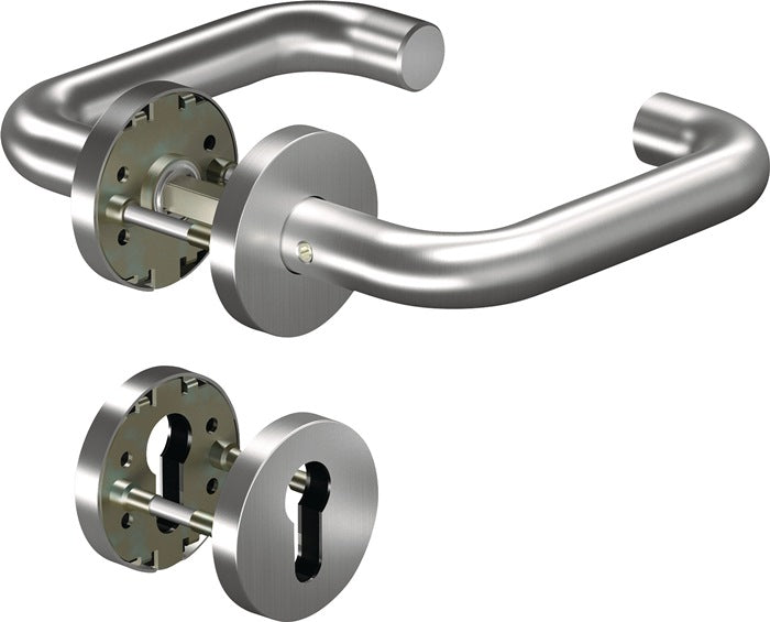 Jeu de rosaces OGRO CORE8100 8mm / 6501 / 6612 PZ ER acier inoxydable ER (3000267197)