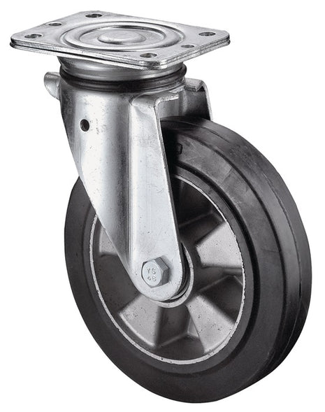 BS ROLLEN Roulette pivotante pour charges lourdes Roue Ø 250 mm Capacité de charge 550 kg ( 3000275446 )