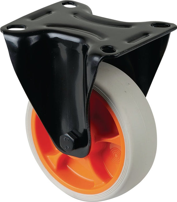 BS ROLLEN Roulette fixe Ø de la roue 100 mm Capacité de charge 110 kg ( 3000275646 )