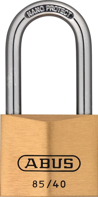 ABUS Cadenas à cylindre 85/40HB40 gl Largeur du corps de serrure 40 mm ( 3000280044 )