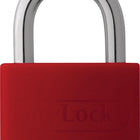 Cadenas à cylindre ABUS T65AL/40 rouge lisse. Largeur du corps de serrure 43 mm (3000280258).