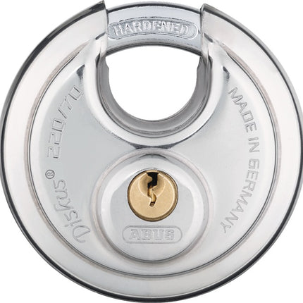 Cadenas à cylindre ABUS 220/70 largeur du corps de serrure 70 mm (3000280272)