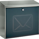 BURG-WÄCHTER Boîte aux lettres Lucca 3713 Ni Letter hauteur 340 mm largeur 380 mm profondeur 148 mm ( 3000290130 )