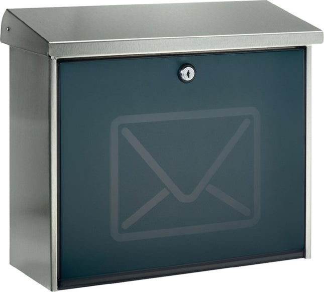 BURG-WÄCHTER Boîte aux lettres Lucca 3713 Ni Letter hauteur 340 mm largeur 380 mm profondeur 148 mm ( 3000290130 )