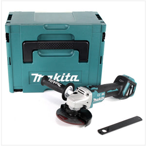 Makita DGA 513 ZJ Meuleuse d'angle sans fil 18V 125mm Brushless Solo + Makpac - sans batterie, sans chargeur