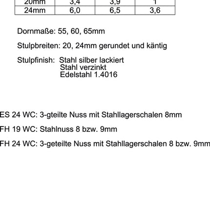 SSF Serrure à encastrer pour porte de chambre BAD 20/ 55/78/8 mm DIN gauche ( 3324024318 )