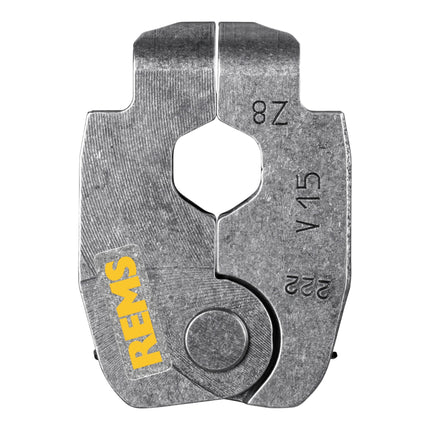 REMS Jeu de bagues à sertir V 15-18-22 S Z8 dans un coffret en tôle d'acier ( 574613 R )