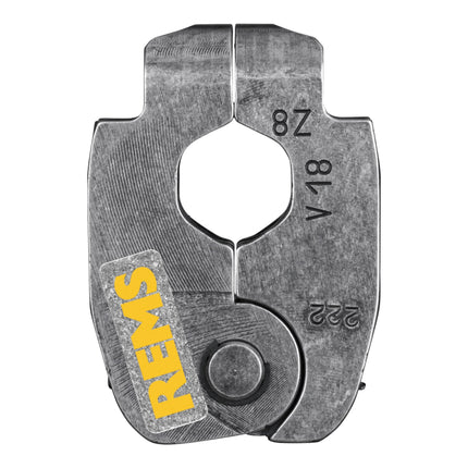 REMS Jeu de bagues à sertir V 15-18-22 S Z8 dans un coffret en tôle d'acier ( 574613 R )