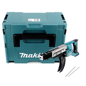Makita DFR 750 ZJ Visseuse automatique sans fil à Magasin 18V 45-75mm + Coffret Makpac - sans batterie - sans chargeur