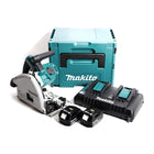 Makita DSP 600 PMJ Akku Tauchsäge 36V (2x18V) Brushless + 2x Akku 4,0Ah + Doppellladegerät + Makpac - Toolbrothers