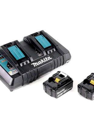 Makita DSP 600 PMJ Akku Tauchsäge 36V (2x18V) Brushless + 2x Akku 4,0Ah + Doppellladegerät + Makpac - Toolbrothers