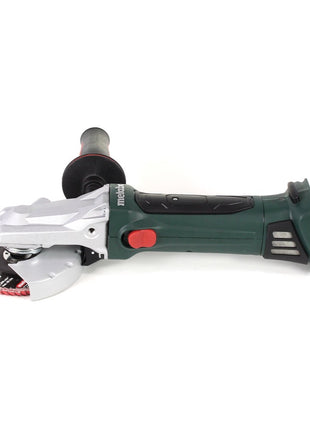 Metabo WF 18 LTX Akku Winkelschleifer 125 mm im Transportkoffer inklusive 2x 5,2 Ah Akku, Ladegerät und Lamellenschleifrad (601306500) - Toolbrothers