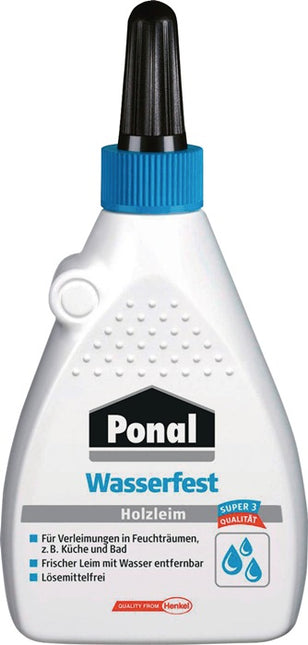 PONAL Colle à bois résistante à l'eau / Super 3 120 g ( 4000353769 )
