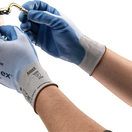 ANSELL gants de protection contre les coupures HyFlex® 11-518 taille 8 bleu (4000371085)