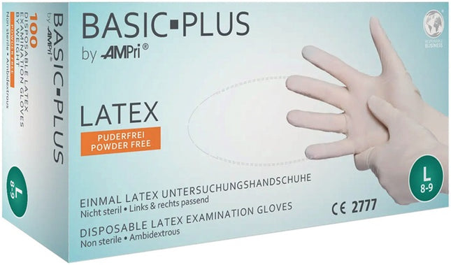 AMPRI Gants à usage unique Basic Plus taille M beige clair ( 4000371510 )