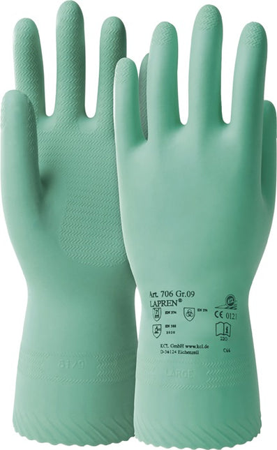 HONEYWELL Gants pour produits chimiques Lapren 706 taille 10 vert ( 4000371621 )