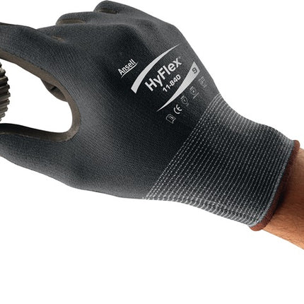 ANSELL gants HyFlex® 11-840 taille 10 noir/gris (4000371656)