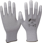 Guantes NITRAS talla 9 gris/blanco (4000371799)