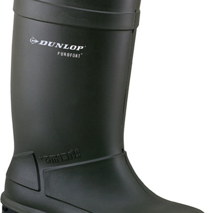 DUNLOP bottes de sécurité d'hiver Purofort Thermo+ Full Safety taille 41 – 7 vert foncé/noir (4000374131)