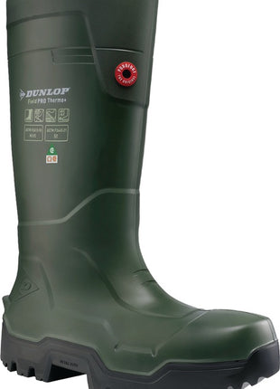 DUNLOP Botas de seguridad de invierno Fieldpro Thermo+ talla 47 verde (4000374177)